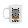 Cute Gift Cat - 11oz Personalised Coffee Mug