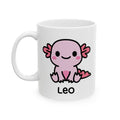 Cute Pink Axolotl - Personalised Coffee Mug