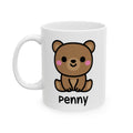 Cute Teddy Bear - 11oz Personalised Coffee Mug