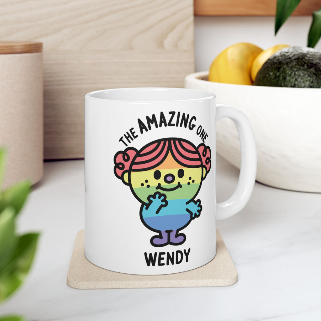 The Amazing One - 11oz Personalised Character Gift Mug White Kitchen