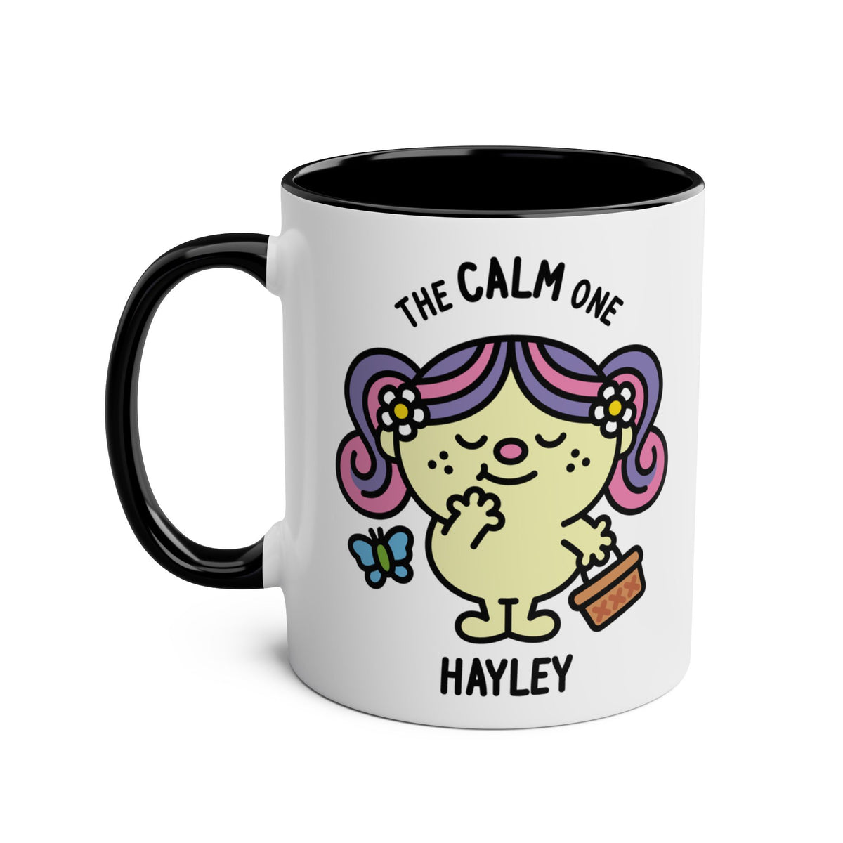 The Calm One - Adorable Personalised Coffee Mug Black Colour