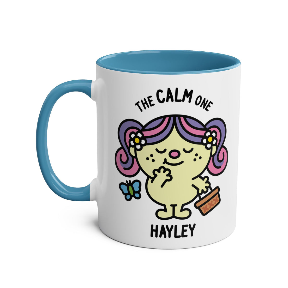 The Calm One - Adorable Personalised Coffee Mug Blue Colour