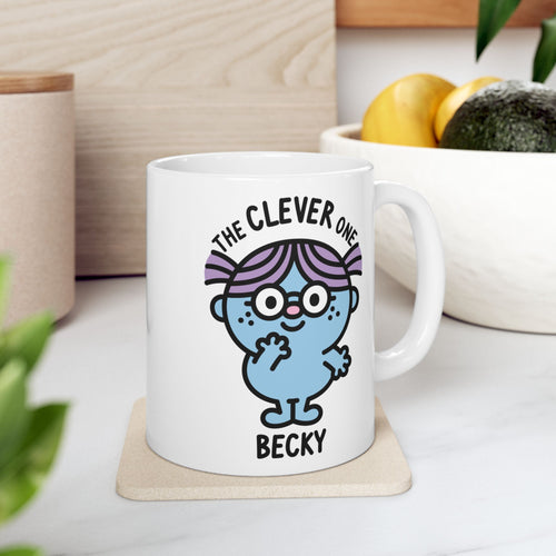 The Clever One - 11oz Personalised Character Gift Mug Context