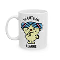 The Cute One - Adorable Personalised Coffee Mug White