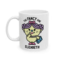 The Fancy One - Adorable Personalised Coffee Mug White