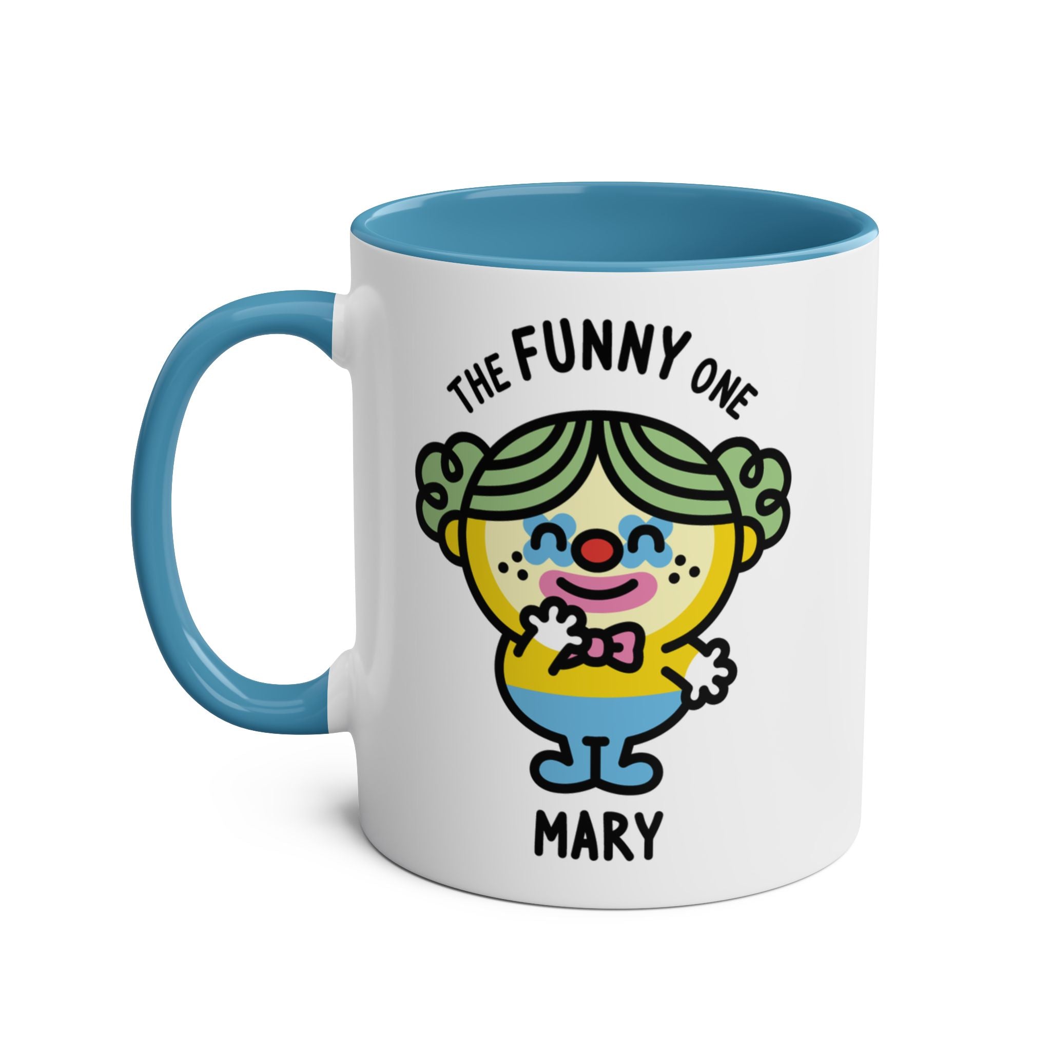 The Funny One - Adorable Personalised Coffee Mug Blue