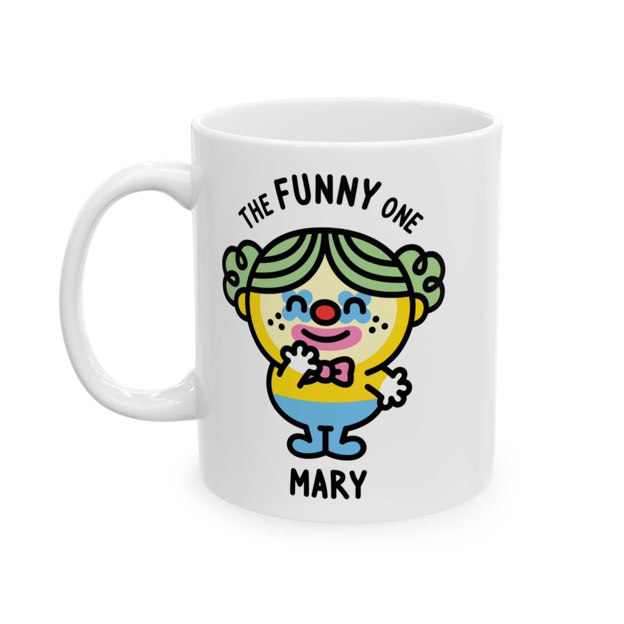 The Funny One - Adorable Personalised Coffee Mug White