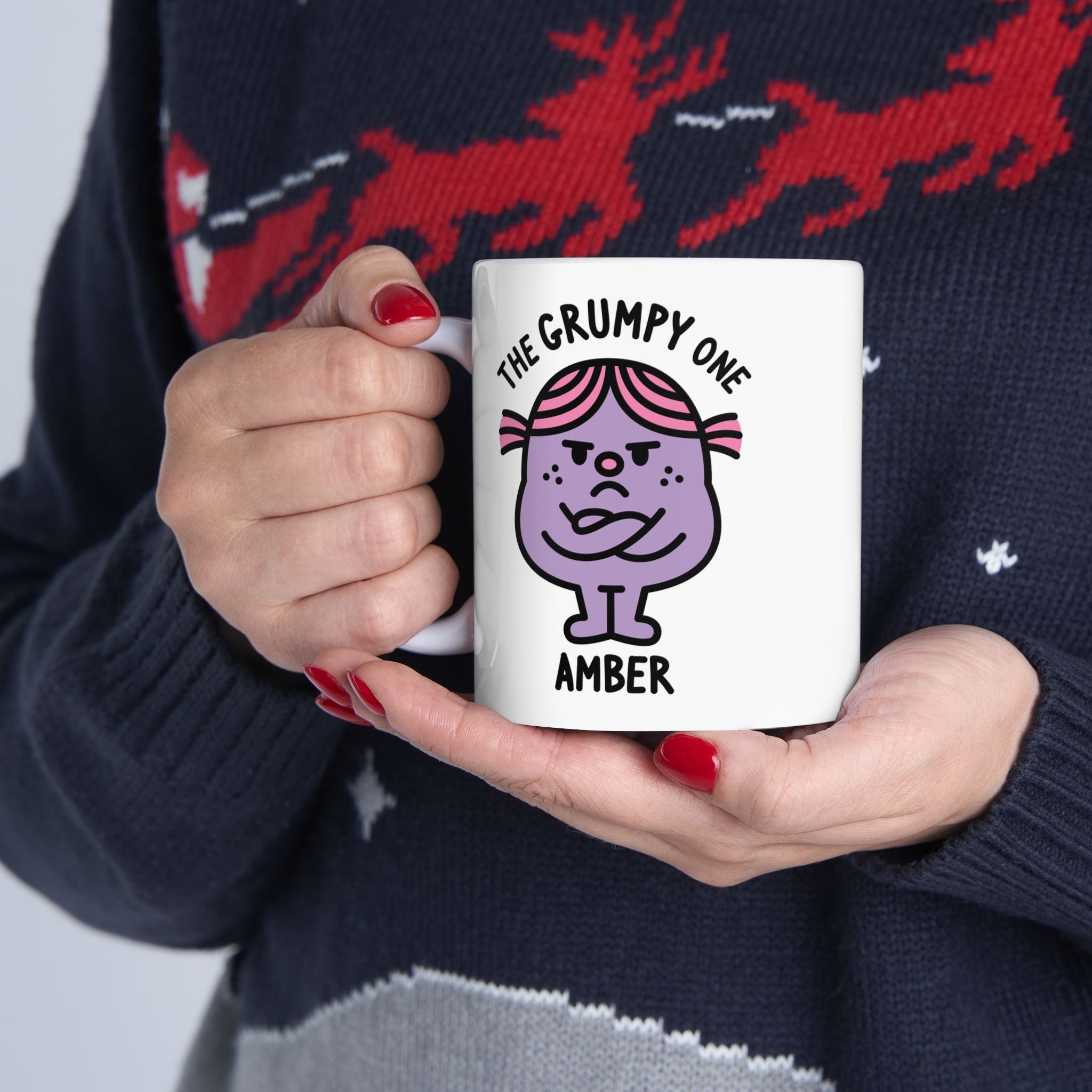 The Grumpy One - Custom Coffee Mug