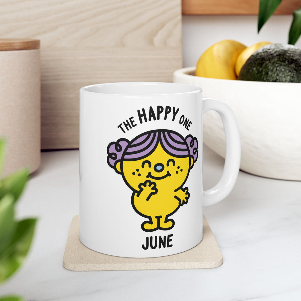 The Happy One - 11oz Personalised Character Gift Mug Kitchen