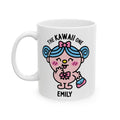 The Kawaii One - Adorable Personalised Coffee Mug White