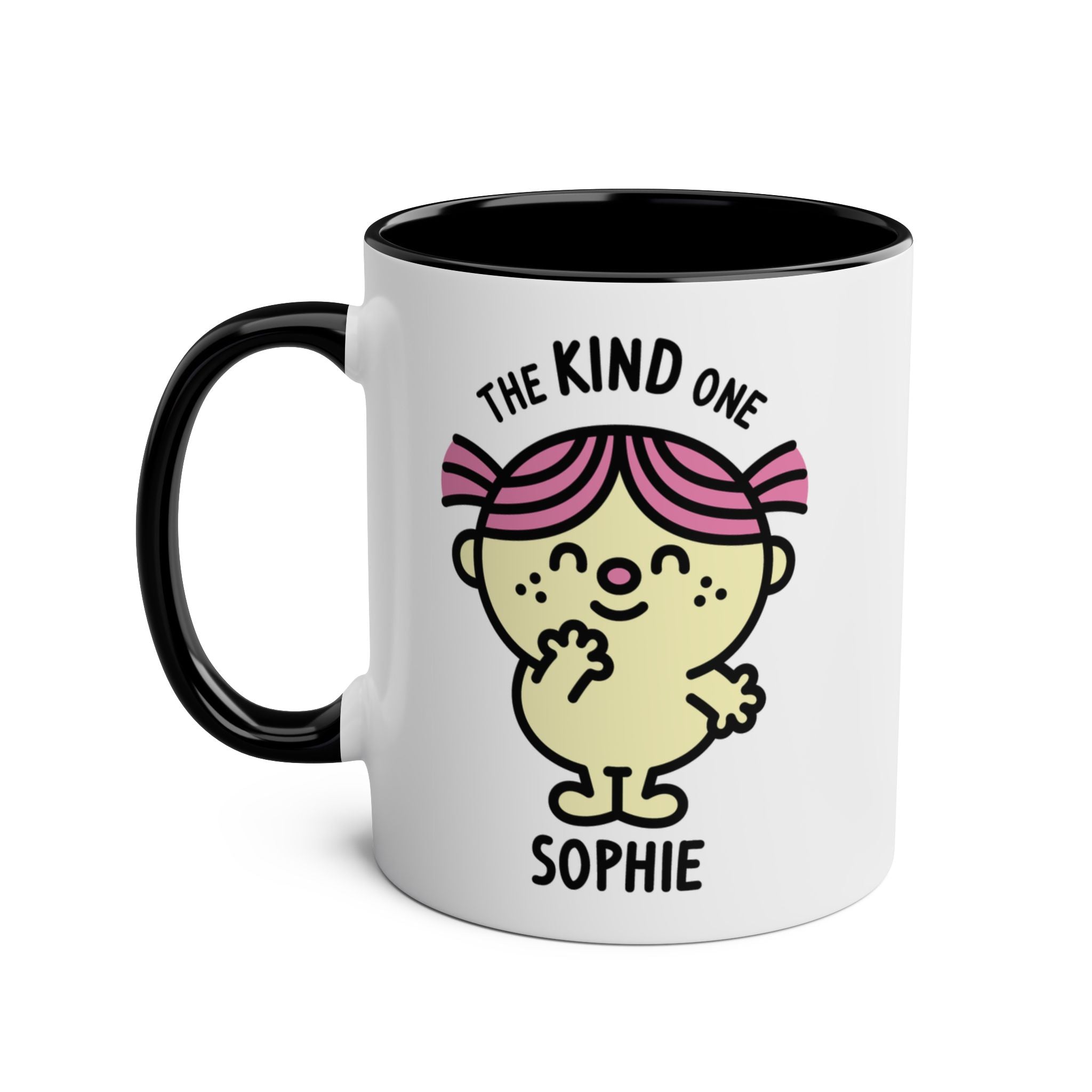 The Kind One - 11oz Personalised Character Gift Mug Black