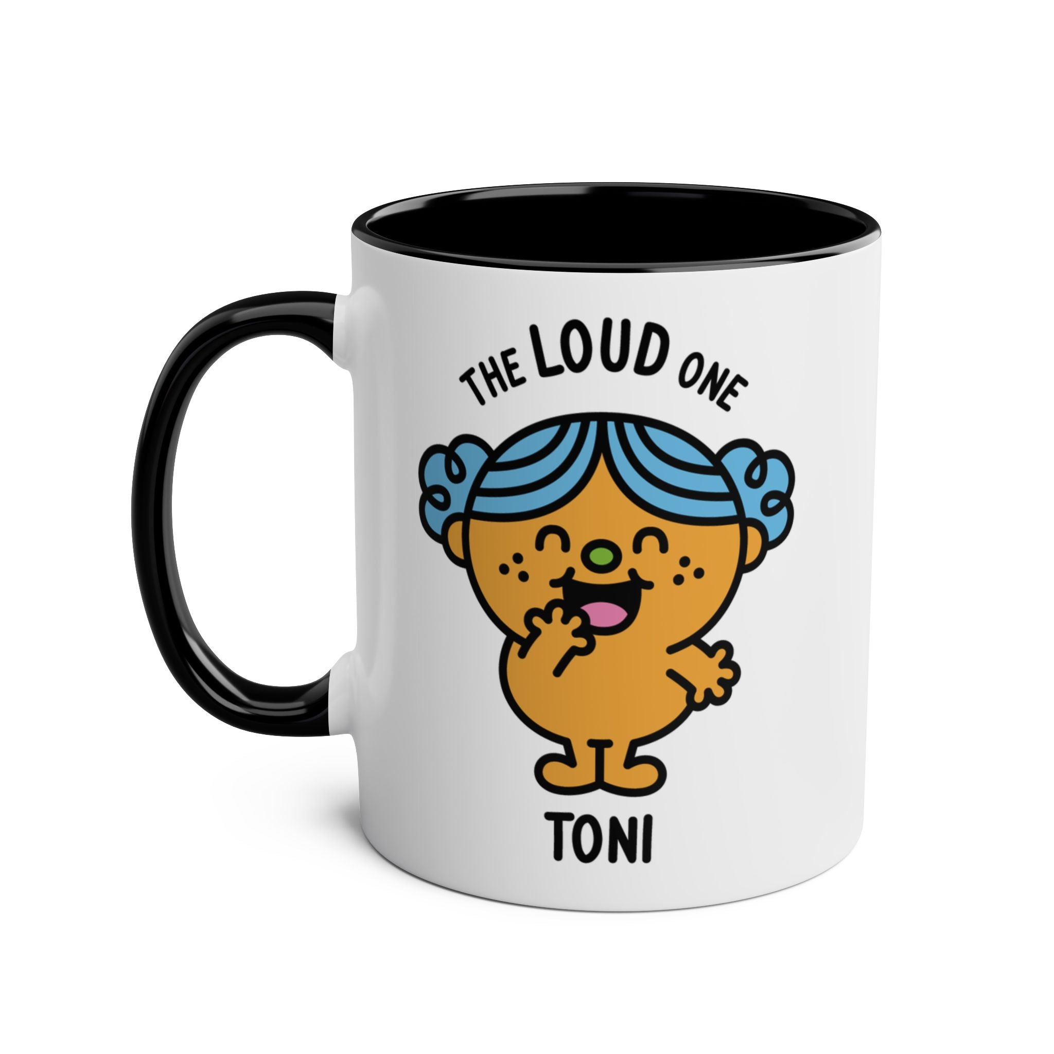 The Loud One - Adorable Personalised Coffee Mug Black