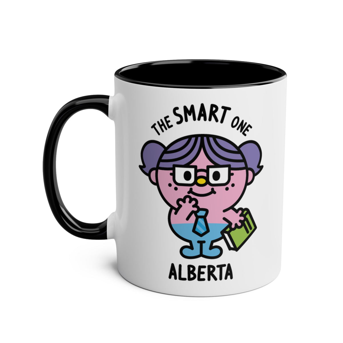 The Smart One - Adorable Personalised Coffee Mug Black Colour