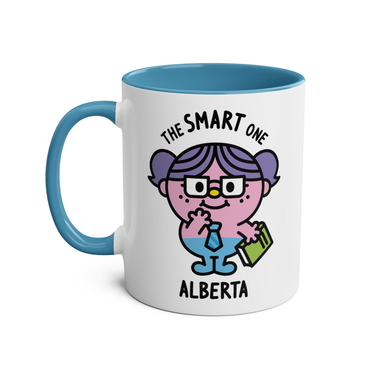 The Smart One - Adorable Personalised Coffee Mug Blue Colour