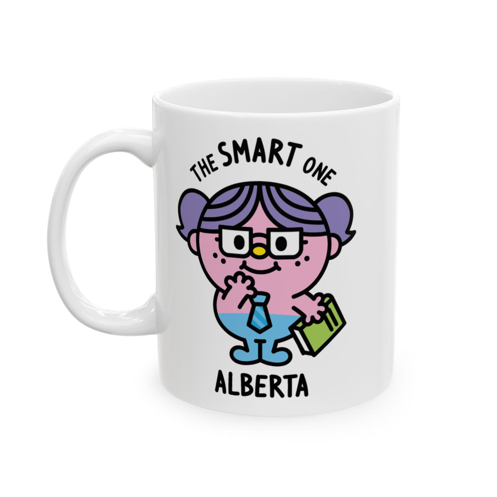 The Smart One - Adorable Personalised Coffee Mug White