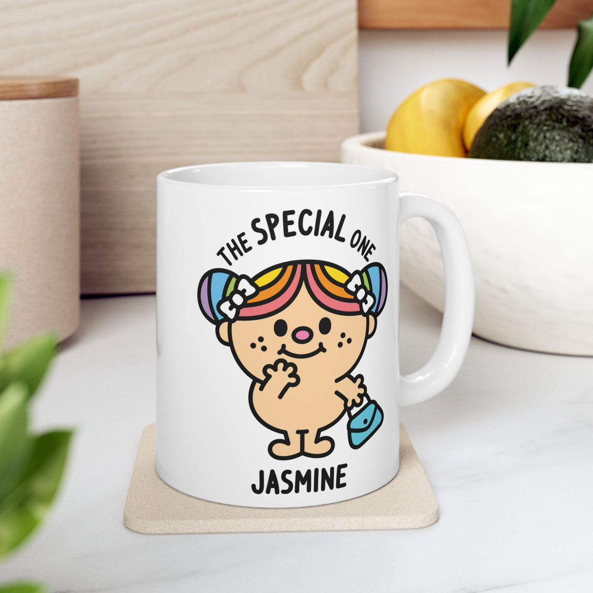 The Special One - Adorable Personalised Coffee Mug White In Kitchen
