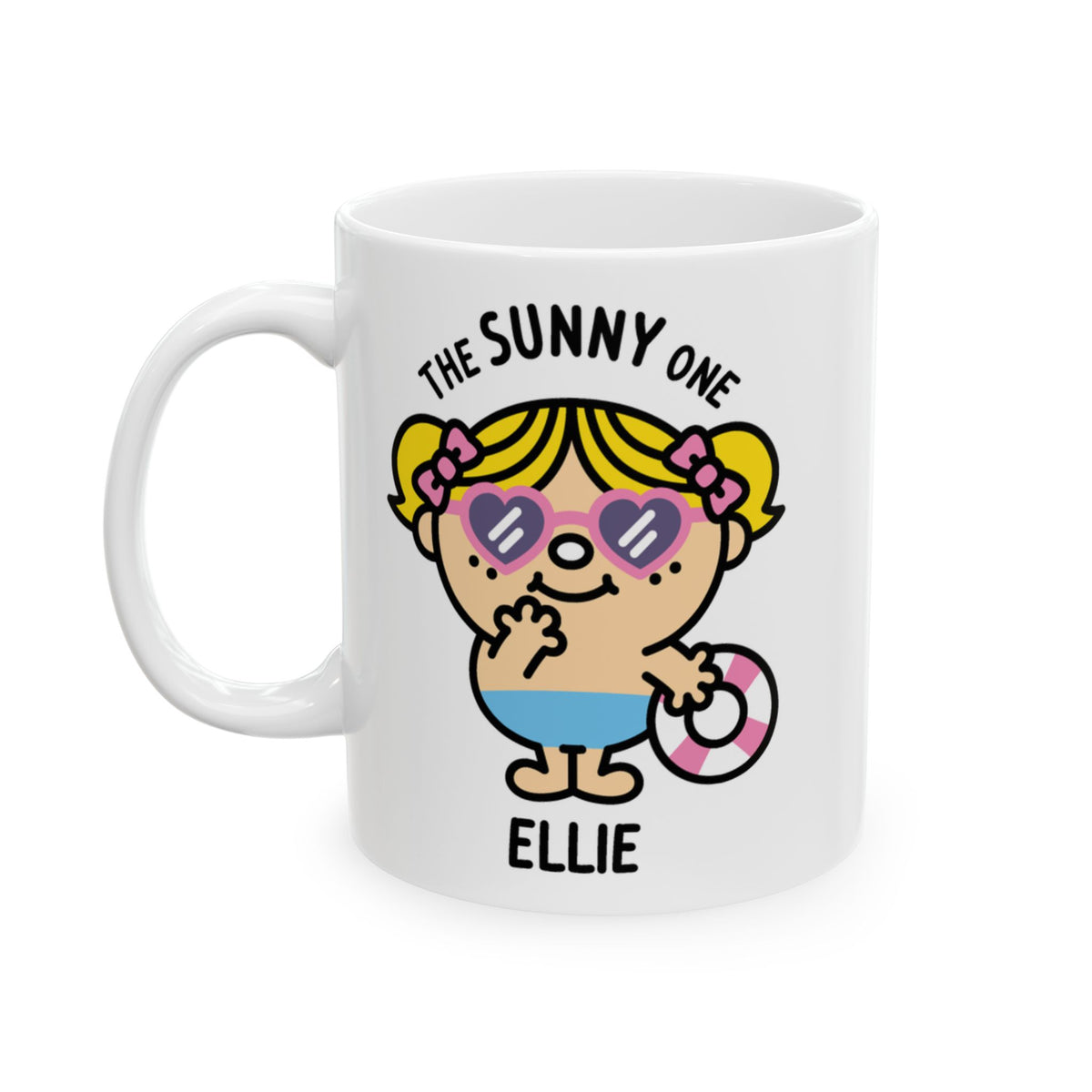 The Sunny One - Adorable Personalised Coffee Mug White