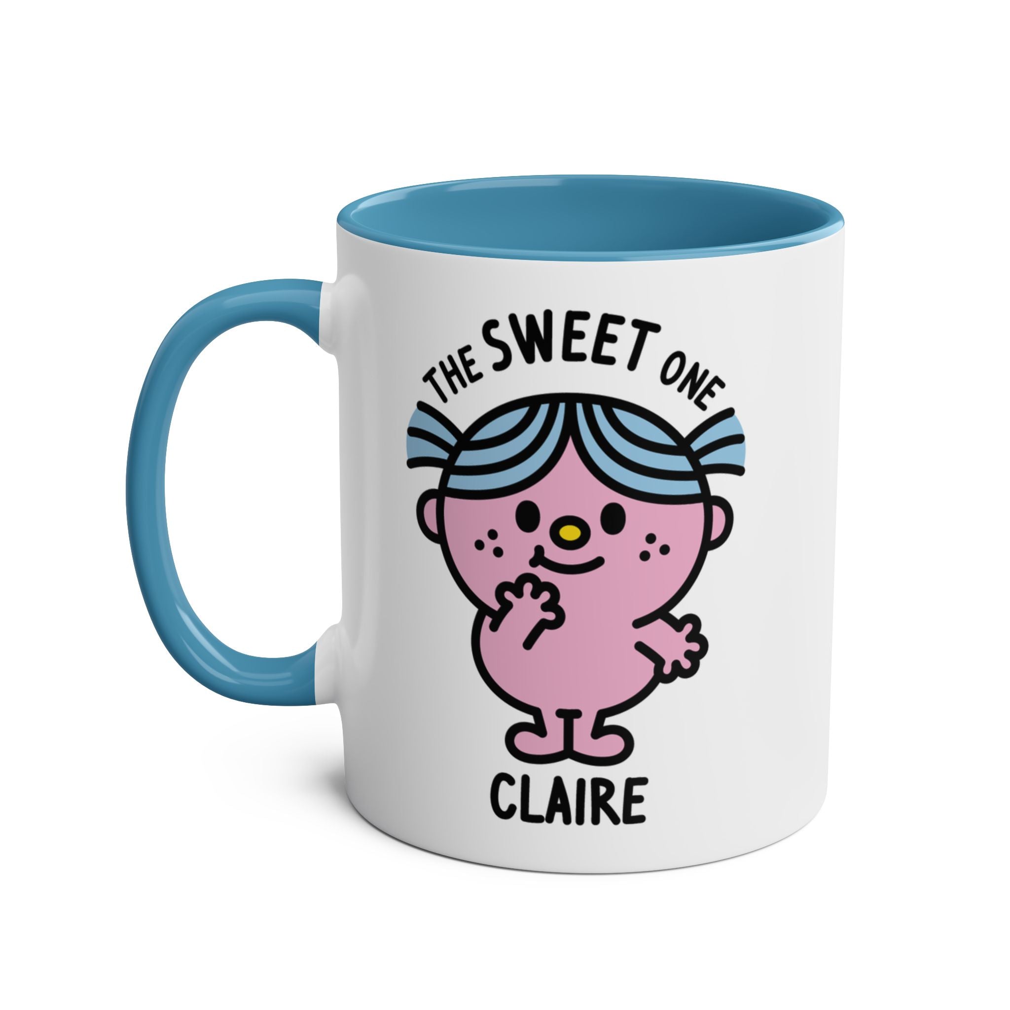 The Sweet One - 11oz Personalised Character Gift Mug Blue