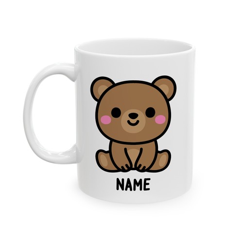 Cute Teddy Bear - Custom Coffee Mug