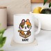 Cute Calico Kitty - Custom Name Mug