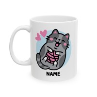 Cat Ball of Yarn - Custom Coffee Mug