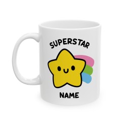 Cute Superstar  - Custom Coffee Mug