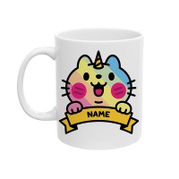 Kawaii Rainbow Unikitty - Custom Coffee Mug
