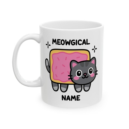 Meowgical Nyan Cat - Custom Coffee Mug