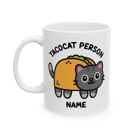 Tacocat Person - Custom Coffee Mug
