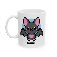 Cute Goth Bat - Custom Coffee Mug